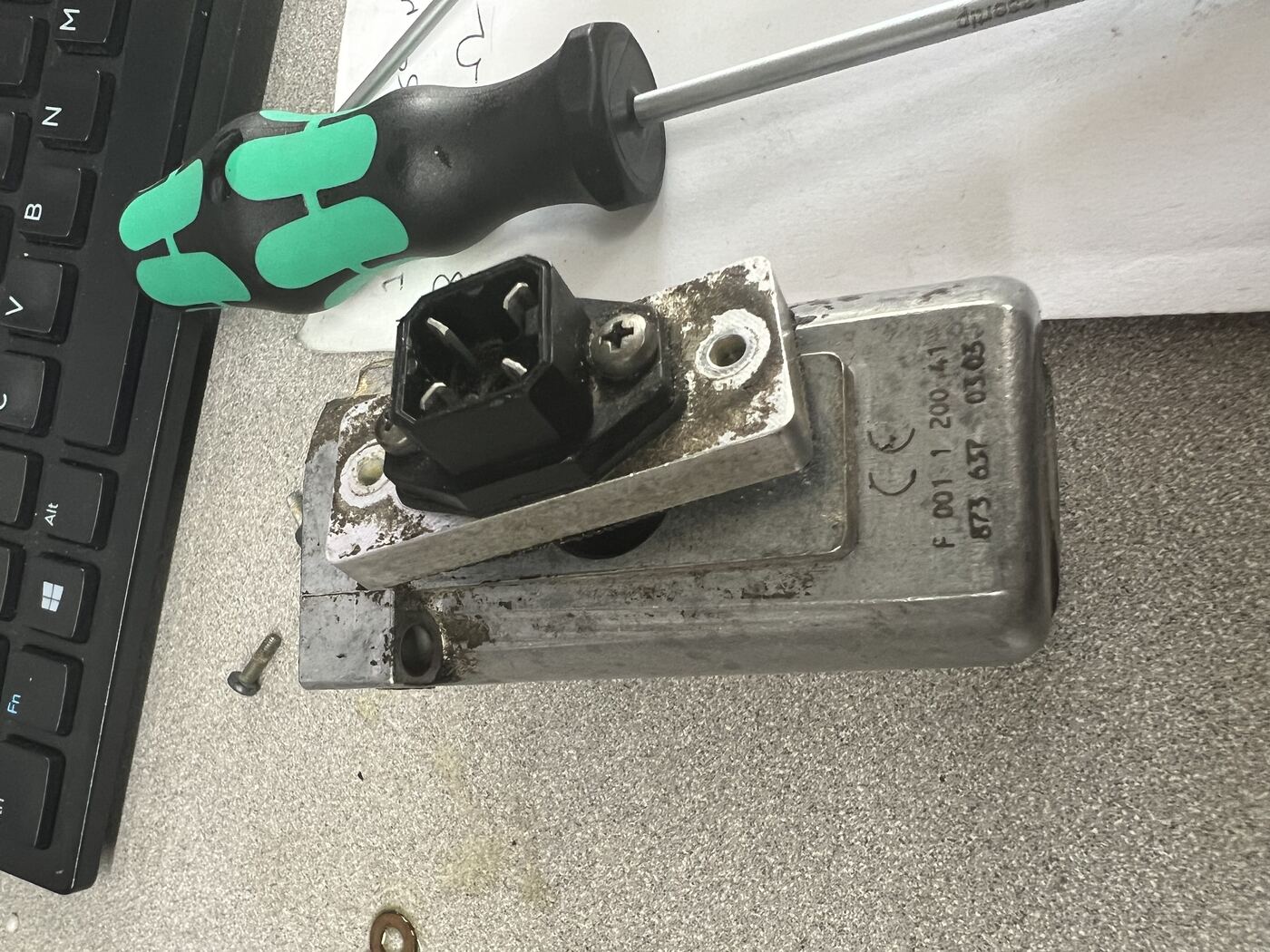 Reparación de solenoide hidráulico