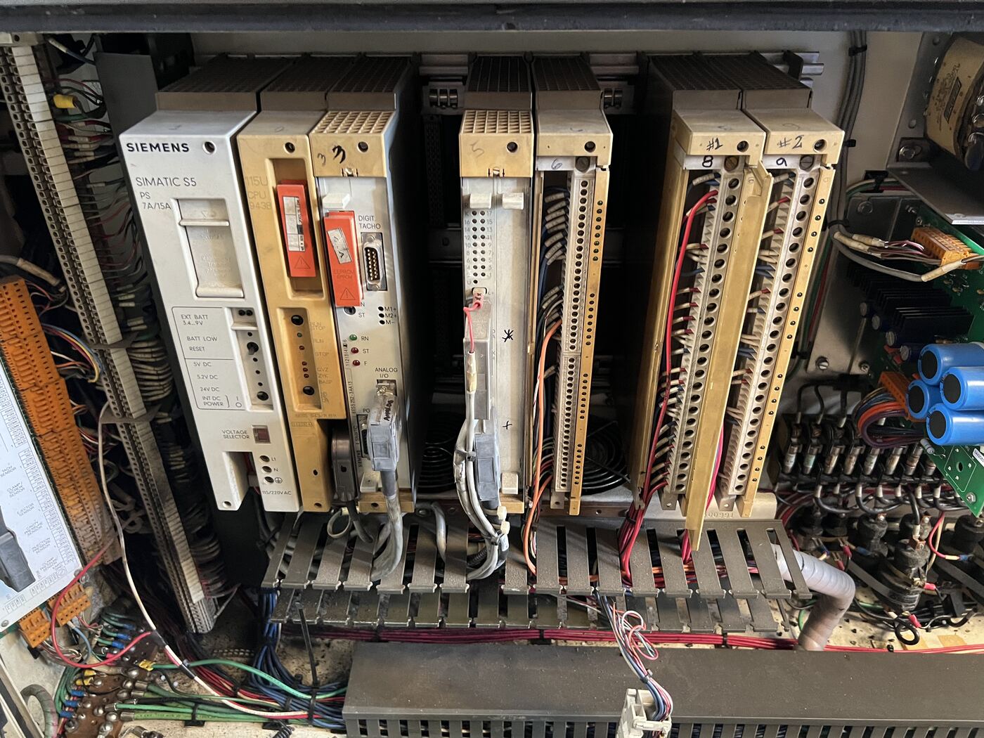 Rack de control Siemens Simatic S5